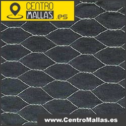 Malla gallinero hexagonal triple torsin 1m. alto 51mm. de hueco