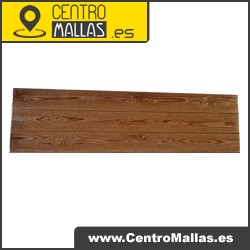 Placa entretecho de hormign imitacin a madera serie Hervas