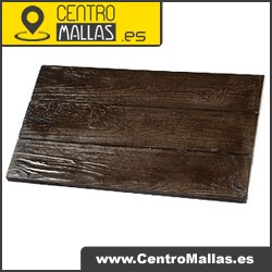 Placa de hormign imitacin a madera serie Gredos