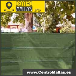 Malla ocultacin o sombreo verde 95% 1.5 X 50 m. 